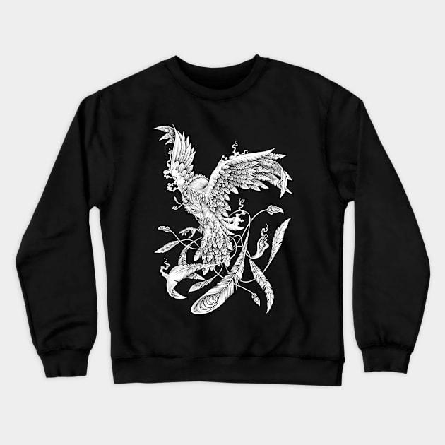 Phoenix Crewneck Sweatshirt by pedrodelavega